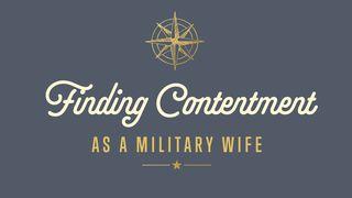 Finding Contentment as a Military Wife